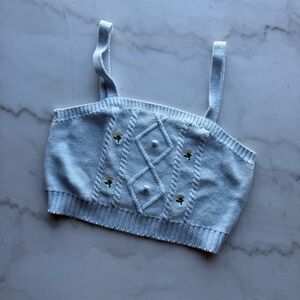 Wild Fable Sky Blue Knit Top